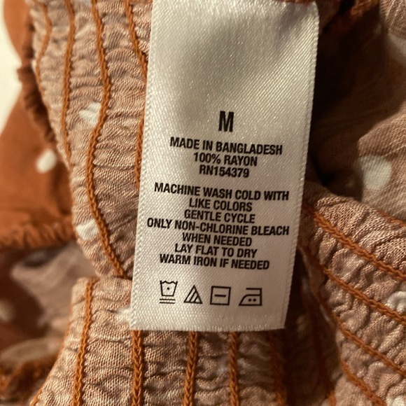 Medium Aeropostale brown with white polka dot - NWT - Picture 4 of 4